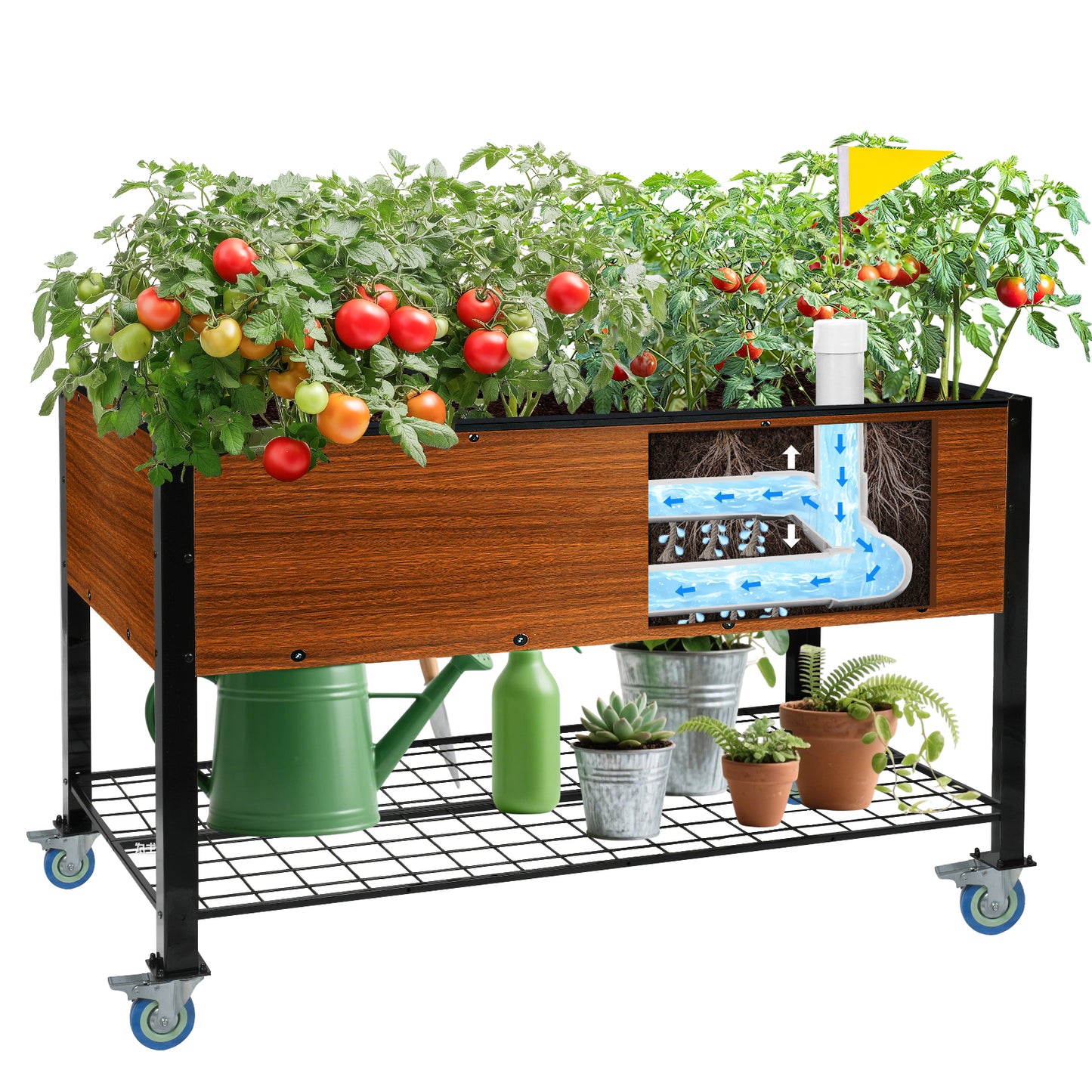 48x24x30 in Elevated Raised Bed