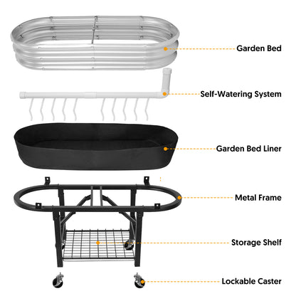 Metal Raised Garden Bed
